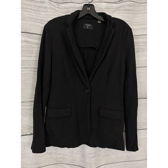 Tahari Jackets & Blazers - Tahari Soft Unstructured Black Blazer Size M